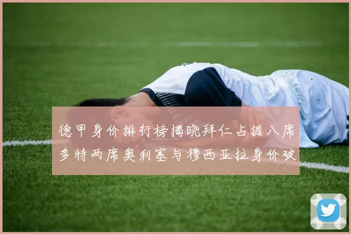 德甲身价排行榜揭晓拜仁占据八席多特两席奥利塞与穆西亚拉身价破亿